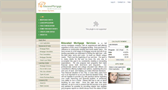 Desktop Screenshot of educatedmortgageservices.com